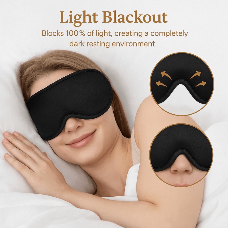HushPaws™ 3D Sleep Mask