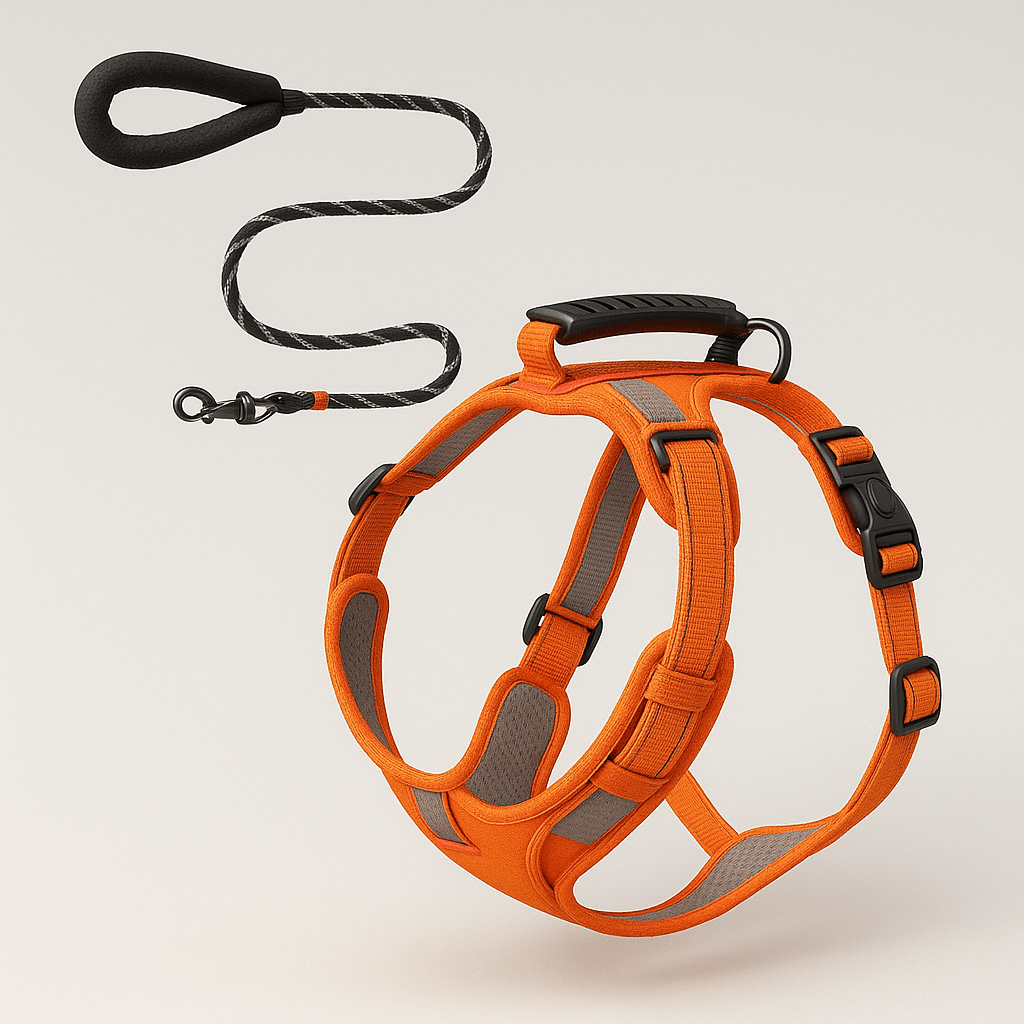 HushPaws™ Reflective Dog Harness