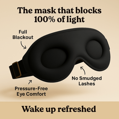 HushPaws™ 3D Sleep Mask