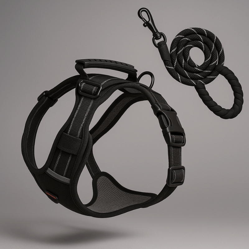 HushPaws™ Reflective Dog Harness