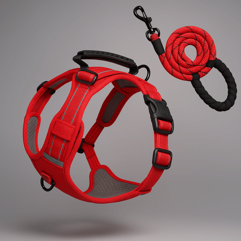 HushPaws™ Reflective Dog Harness